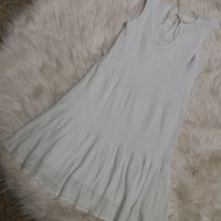 Бяла кукленска рокля ХХС размер , снимка 2 - Рокли - 40276292