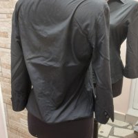 Спортно-елегантна черна памучна риза - 6,00лв., снимка 8 - Ризи - 26536719