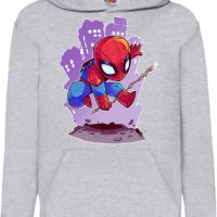 Детски Суитчър/Суитшърт Marvel Spiderman 1,Игра,Подарък,Изненада,Забавление,Рожден Ден, снимка 2 - Детски анцузи и суичери - 38325088