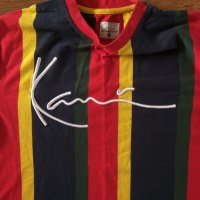 Karl Kani Signature Stripe T-Shirt - страхотна мъжка тениска , снимка 4 - Тениски - 40404673