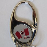  Метален ключодържател за 4 ключа от Канада-серия- 10, снимка 1 - Други - 26964353