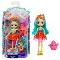 Кукла Royal Enchantimals Ocean Кingdom - Staria Starfish & Beamy - морска звезда / Mattel, снимка 1 - Кукли - 37787068
