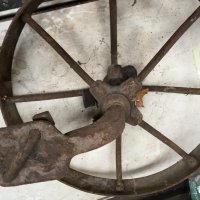 желязно колело, снимка 4 - Антикварни и старинни предмети - 28622164