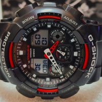 Мъжки часовник Casio G-Shock - GA-100, снимка 8 - Мъжки - 43845931