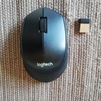 Logitech M330 silent plus тиха мишка безжична, снимка 1 - Клавиатури и мишки - 39055097