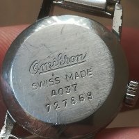 Дамски часовник Omikron. Swiss made. Швейцарски часовник. Ретро. Механичен. Vintage watch. , снимка 6 - Луксозни - 35500200