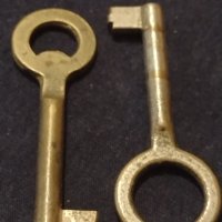 Два стари ключа от соца за КОЛЕКЦИЯ ДЕКОРАЦИЯ 40997, снимка 2 - Други ценни предмети - 43279594