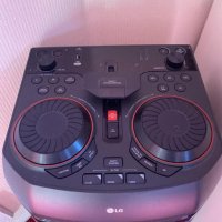 LG OM5560, 500 W, Wireless party link, DJ Effects, Bluetooth, Караоке, Черна, снимка 2 - Караоке - 27936023