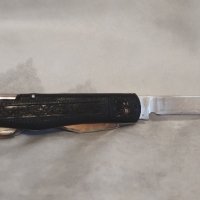Многофункционален руски сгъваем джобен нож Ворсма Дубок  произведен 1980 г. в СССР , снимка 7 - Ножове - 43597710