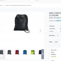 Nike cinch bag, снимка 9 - Раници - 27979728