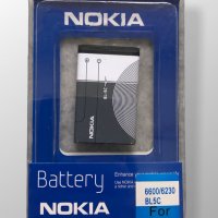 Батерия BL-5C за Nokia 2700, Nokia 150 2020, Nokia 1650 / BL5C  Оригинал, снимка 1 - Оригинални батерии - 33058230