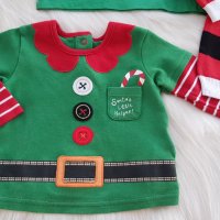 Коледни пуловери за бебе 3-6-9 месеца, снимка 4 - Бебешки блузки - 34623947