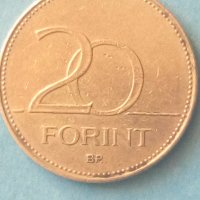 20 forint 2018 г. Унгария, снимка 1 - Нумизматика и бонистика - 43955594