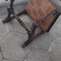 Старинен дървен стол, снимка 9 - Антикварни и старинни предмети - 37554936