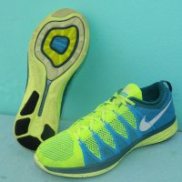 маратонки Nike Flyknit Lunar 2 Volt  номер 45, снимка 11 - Маратонки - 32796393