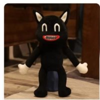 Плюшена играчка Черна котка ROBLOX RAINBOW FRIENDS , снимка 3 - Плюшени играчки - 42935292