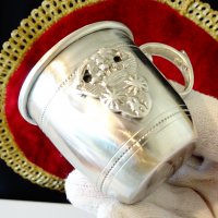 Чаша от калай с корона,кралски герб. , снимка 7 - Антикварни и старинни предмети - 40147258