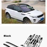 LAND ROVER RANGE ROVER EVOQUE 2010-2019 АЛУМИНИЕВА СПЛАВА ПОКРИВНИ РЕЛСИ ЧЕРНИ, снимка 1 - Автомобили и джипове - 43451381