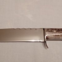 Ловен нож /къмпинг, туристически/ - ръчна изработка, снимка 2 - Ловно оръжие - 33012141