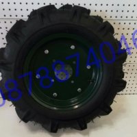 К-т Външна и вътрешна гуми с джанта 5×12 за мотофреза/ моноблог, снимка 1 - Гуми и джанти - 28048625