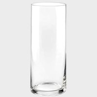 Големи стъклени вази цилиндър/h30см./ за стилна и модерна декорация на дома, снимка 2 - Вази - 43674628