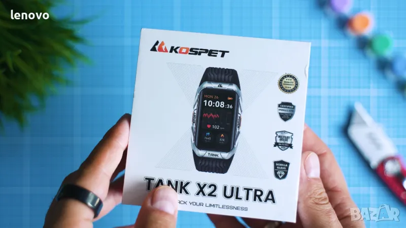 Kospet Tank X2 Ultra GPS смарт часовник, снимка 1