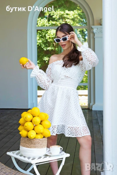 Нежна дамска рокля FINEZZA, снимка 1