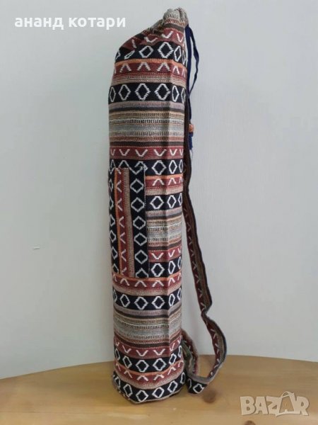 Йога чанта - тъкани ромбове-1, 2, 3, 4, 5, 6, снимка 1