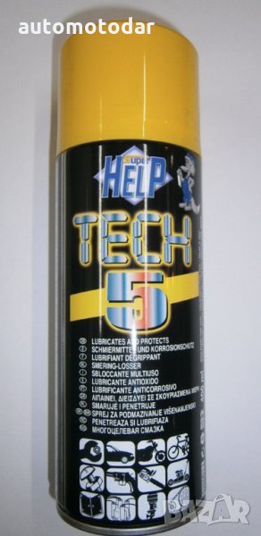 Спрей смазка TECH5 SUPER HELP 400ML, снимка 1