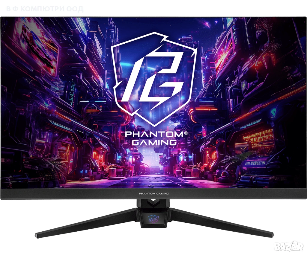Геймърски Монитор ASRock PG27FFT1A - 27" inch IPS FHD(1920x1080) 180Hz, 1ms, FreeSync, снимка 1