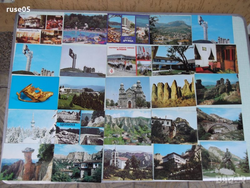 Лот от 135 бр. български картички, снимка 1