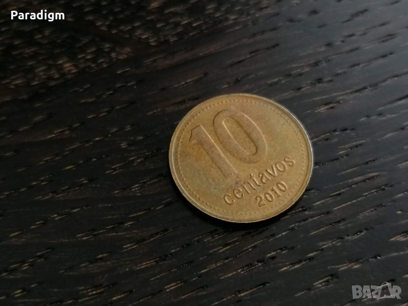Монета - Аржентина - 10 центавос | 1990г., снимка 1