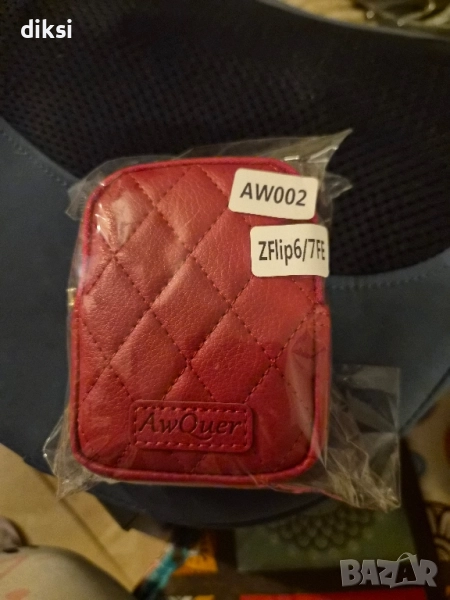 Червен калъф за телефон Samsung flip 6, снимка 1