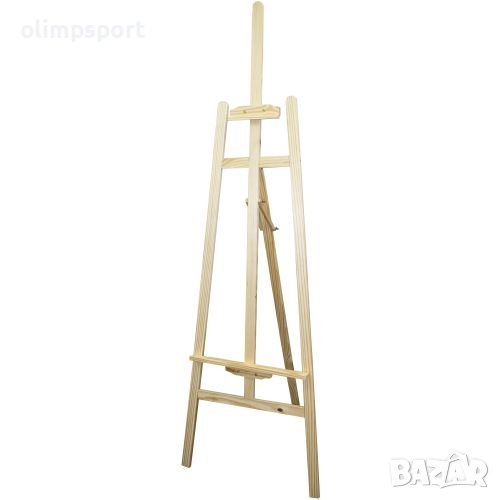 Статив (триножник) с височина до 175 см, изработен от дървесина. , снимка 1