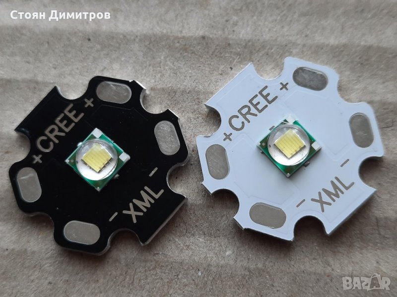 Cree XM-L T6 LED emitter 10W max, снимка 1
