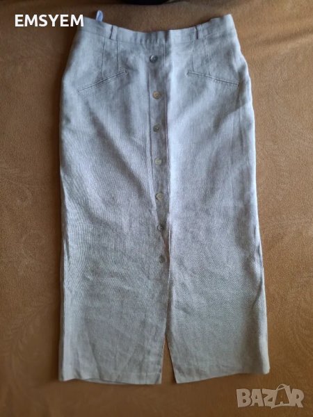 Дълга ленена пола , снимка 1