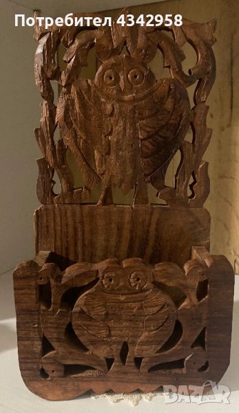 Дървена винтидж поставка. Германия., снимка 1