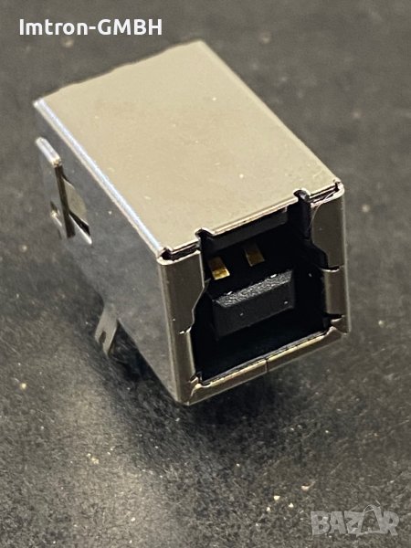 Конектор Гнездо; USB B; THT; ъглови 90°  DS1099-WN0, снимка 1