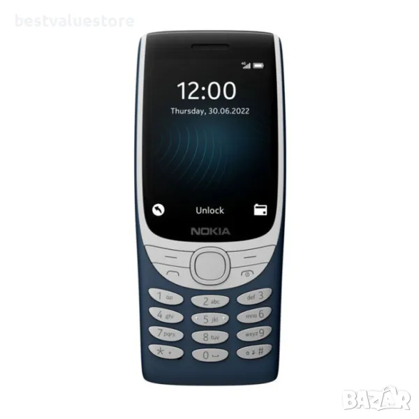 Nokia 8210 4G Ds Blue Мобилен Телефон Gsm 2.80 ", Задна Камера 0.30 Mpx, снимка 1