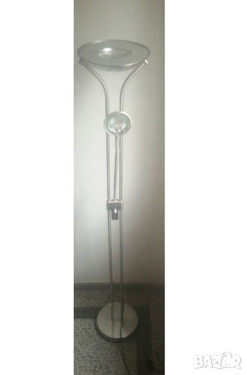 Метална висока двойна лампа, снимка 1