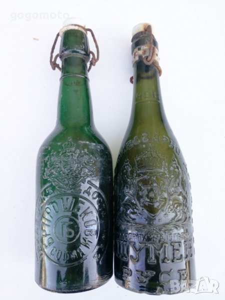 ЛОТ СТАРИ АРТ БУТИЛКИ за бира на 100 ГОДИНИ!!!​ стари бирени бутилки Ретро Винтидж бутилка за пиво, снимка 1