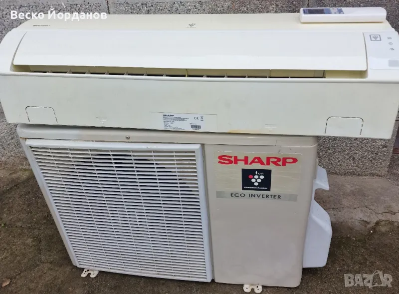 климатик Sharp AY-XP12LSR /12-ка тих и икономичен, снимка 1