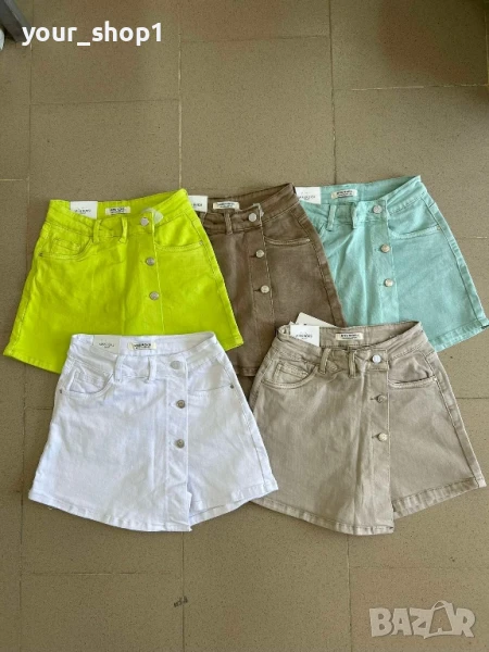 Къса дънкова пола/панталон , снимка 1