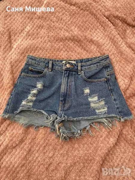 Дънкови панталонки  Cropp, снимка 1