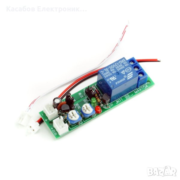 Циклично реле за време с таймер 0-60мин 12V, снимка 1