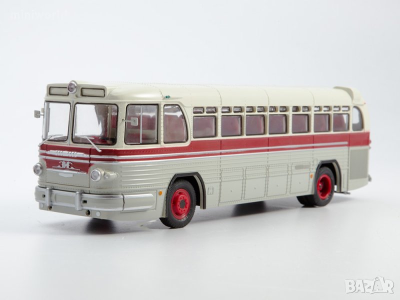 ЗИС 127 междуградски автобус 1955 - мащаб 1:43 на Наши Автобуси моделът е нов в блистер, снимка 1