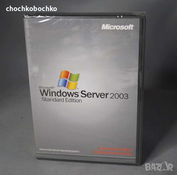 Диск WINDOWS Server 2003 Standart Edition нов не отварян, снимка 1