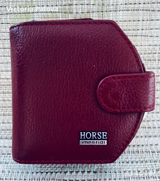 Дамско портмоне IMPERIAL HORSE естествена кожа, снимка 1