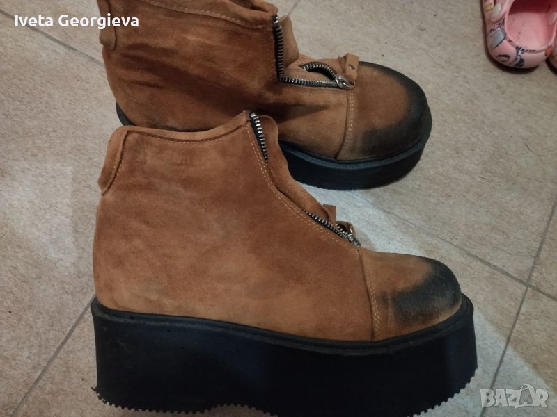 Велурени боти Амулет, снимка 1