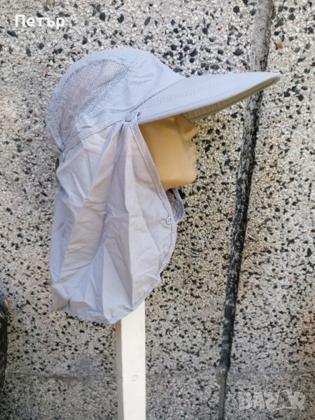 Продавам нова лека лятна бързосъхнеща шапка с голяма козирка и покриване на врата , снимка 1